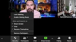  Zoom Meeting Security Toolbar Icon for Hosts